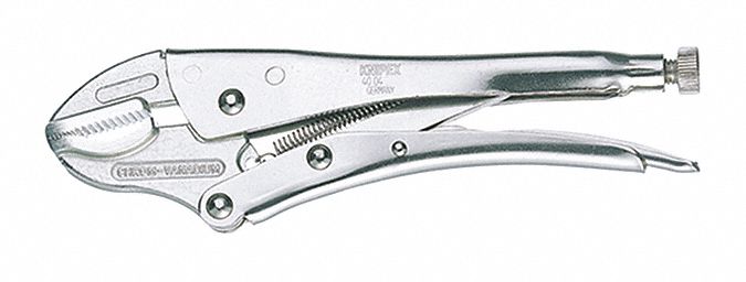Locking Plier Plain Grip 7-1/4 L