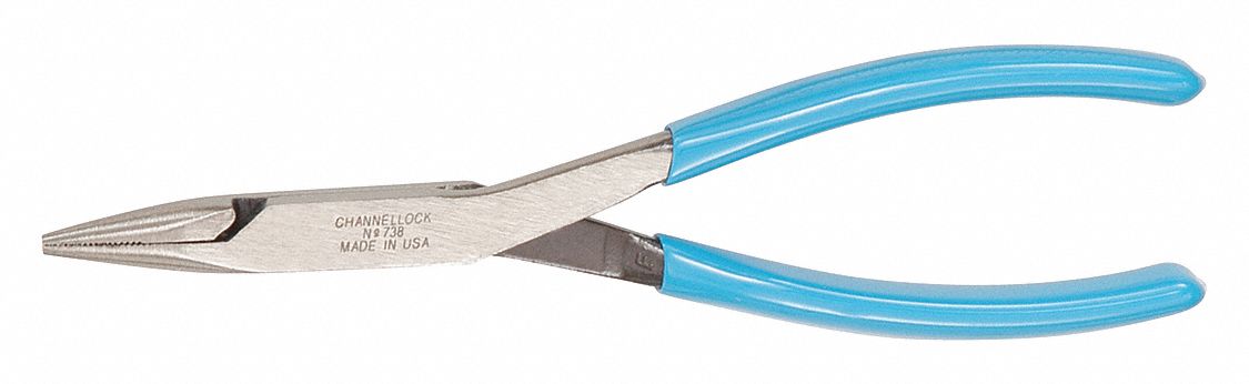 Needle Nose Plier 7-7/8 L Serrated