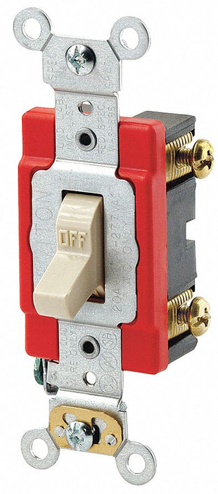 Wall Switch Ivory 20 A 3-Way 2 hp