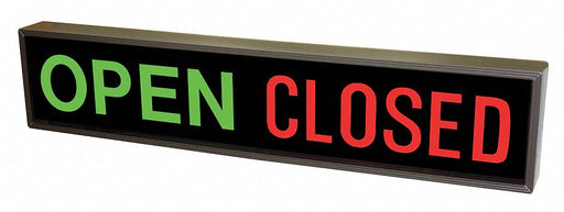 LED Parking Sign Open/Closed 7 x 34 
