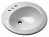Bathroom Sink 19 x19 x8.5 White