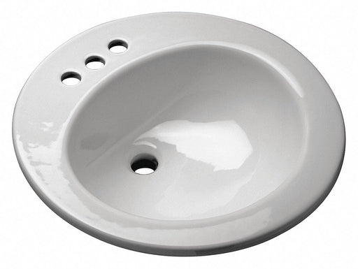 Zurn Sink DShape 14-3/4inx12inx6-1/2in
