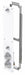 Shower w Dual Head Conical 1.5 gpm