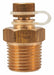 Pressure Test Plug LF Brass 1/2 in NPT