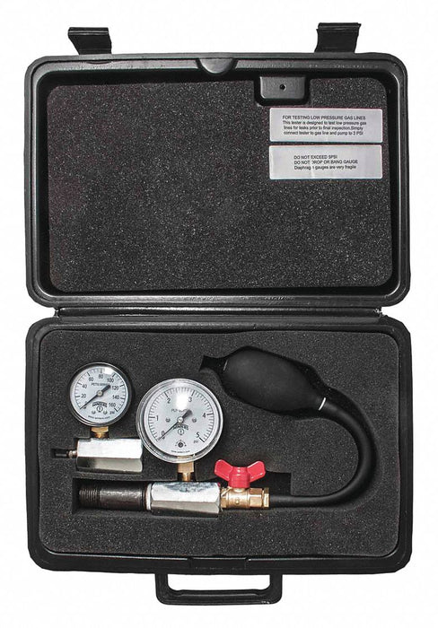 Low Pressure Gas and Water Test Kit