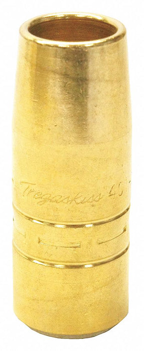 TREGASKISS Brass Tapered MIG Weld Nozzle