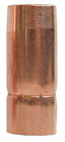TREGASKISS Cu Straight MIG Weld Nozzle