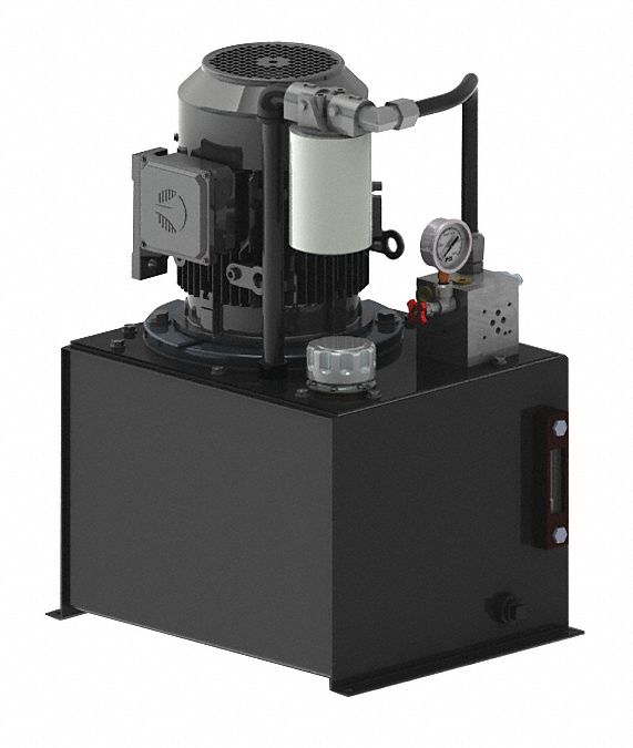 HPU 1 St 8 gal 3 HP 1.5 gpm 208-230/460V