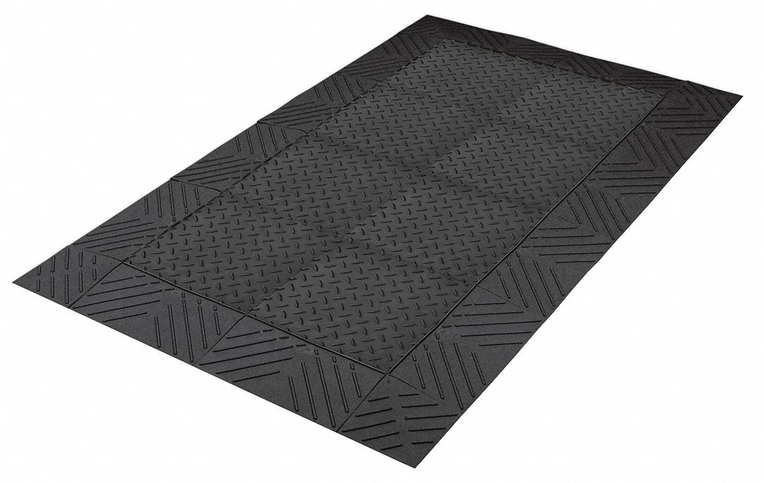 Antifatigue Mat Black 4ft. x 6ft.