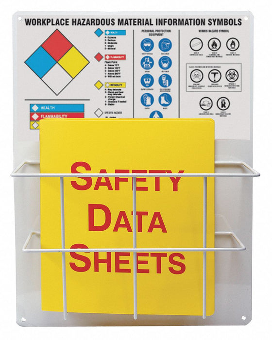 RTK/WHMIS/SDS Centre Board Kit 20x15 In