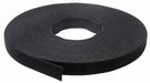 Hook-and-Loop Cable Tie Roll 75 ft Black