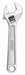 Adj. Wrench Steel Chrome 10 