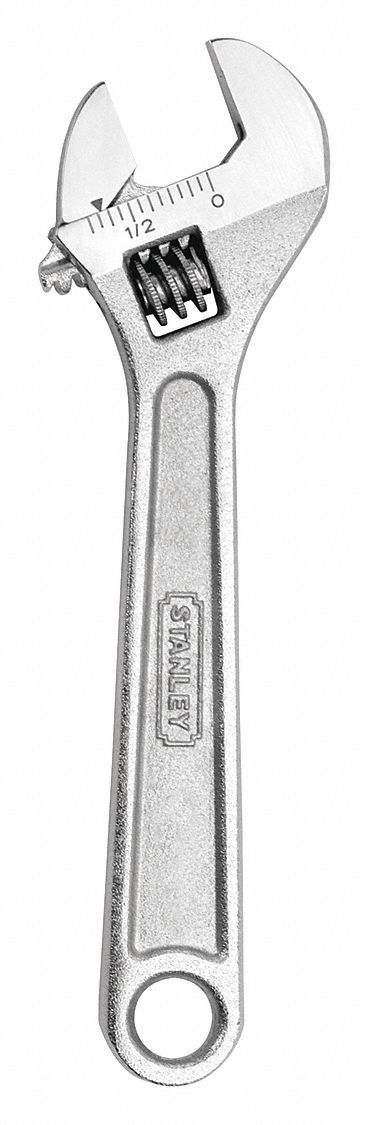 Adj. Wrench Steel Chrome 10 