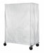 Cart Cover 36x18x63 White Polyester