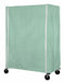 Cart Cover 72x24x63 Green Nylon Zipper