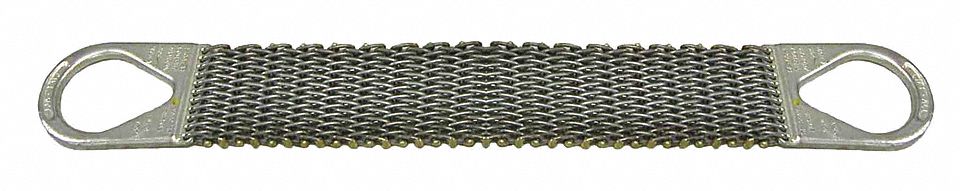 Wire Mesh Sling 3 ft L 19200 lb Load Cap