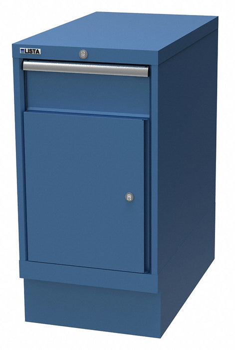 Cabinet Pedestal One Drawer Brt Blue