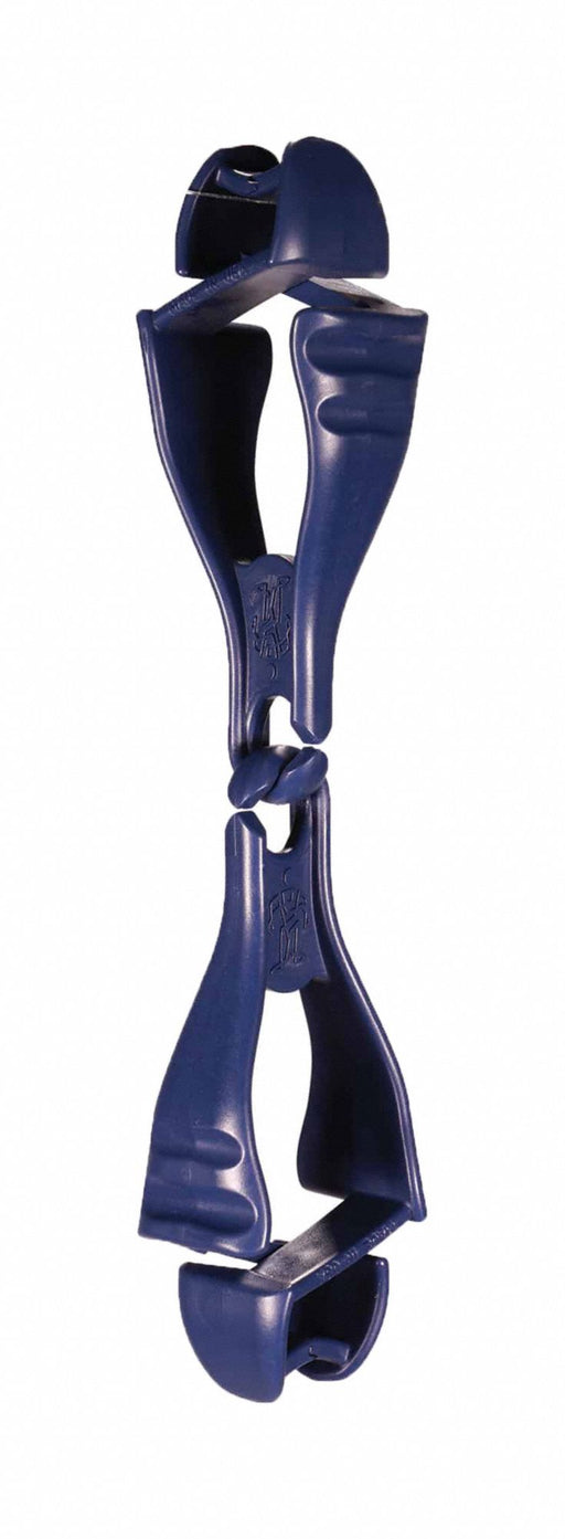 GloveHolderClips Plastic DeepBlue 6inL