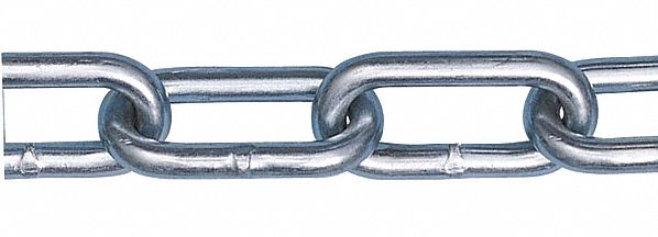 Straight Chain Crbn Steel 100 L 1 375 lb
