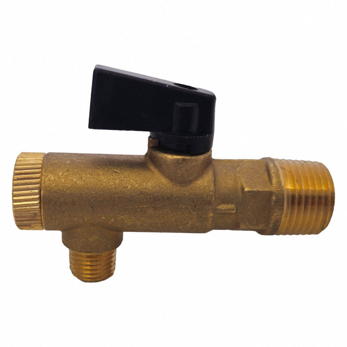 Filter Ball Valve 1/2 in NPT Drain