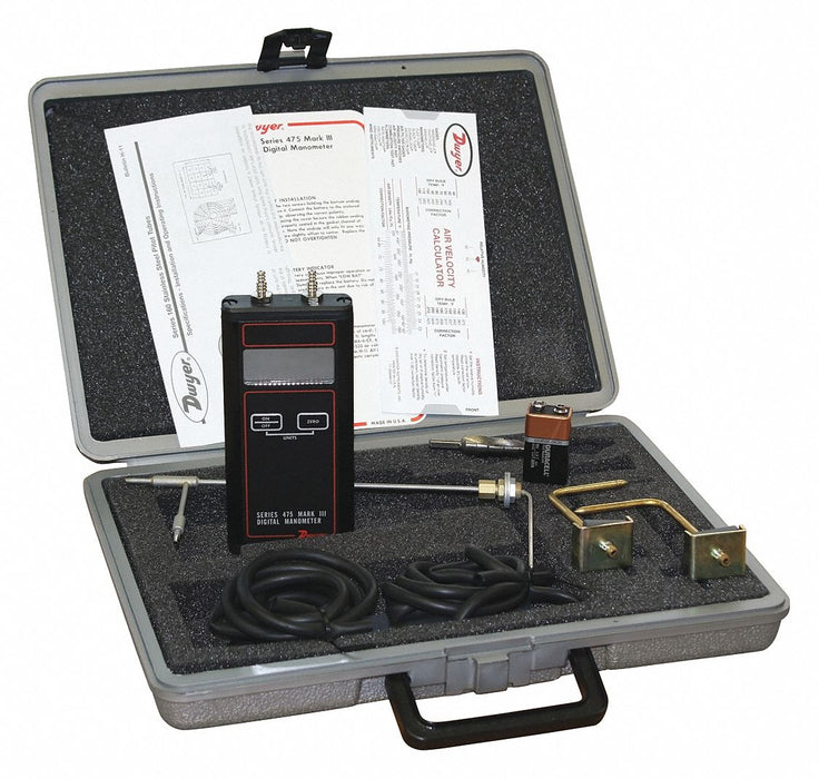 Air Manometer Kit 0 in wc to 40 in wc