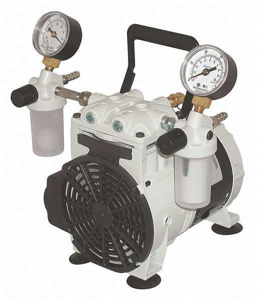 Piston Vacuum Pump 0.25 hp 1 Phase
