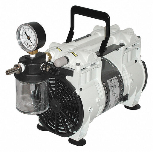 Piston Vacuum Pump 0.333 hp 1 Phase