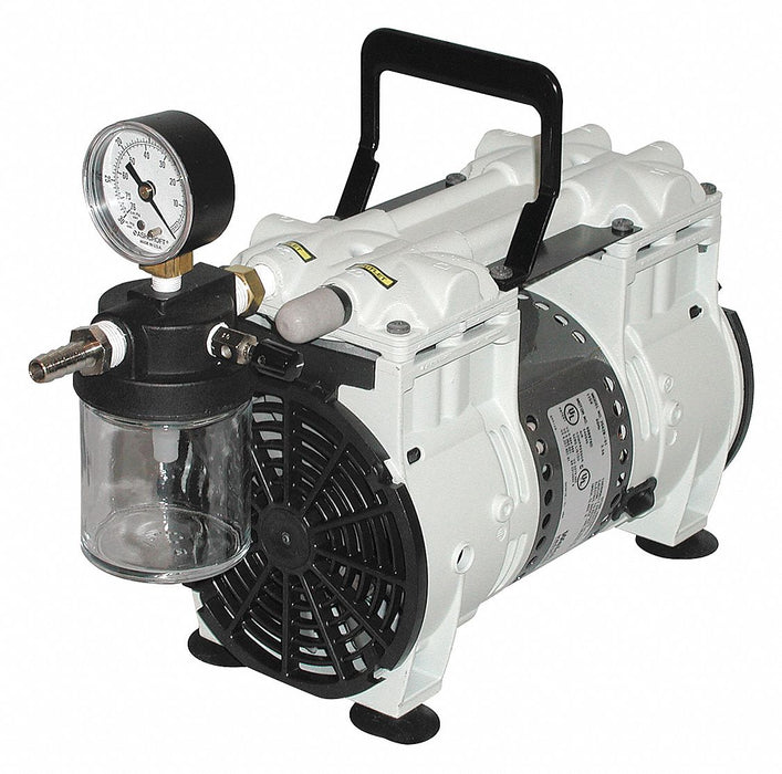Piston Vacuum Pump 0.333 hp 1 Phase