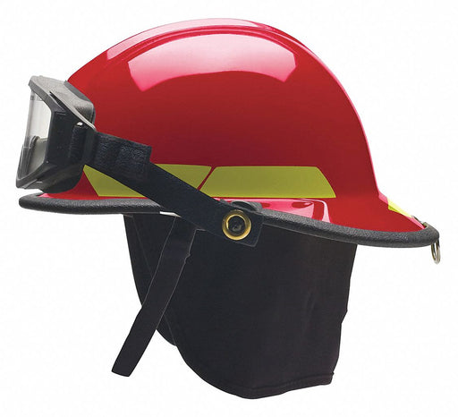 Fire Helmet Thermoglas(R)/FG Shell Red