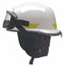 Fire Helmet Quick Release 3-Point White