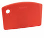 Mini Bench Scraper 5-1/2 x 3-1/2 in Red