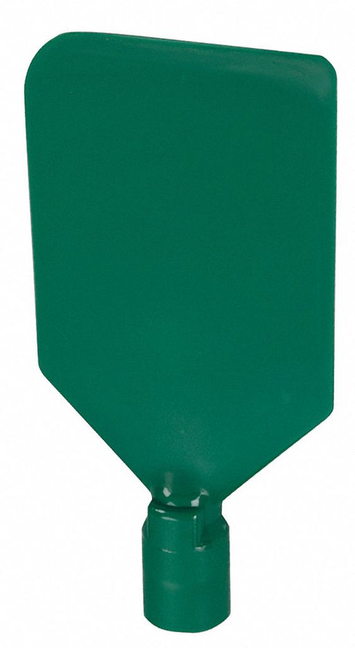 Paddle Scraper Flex 4-1/2 x 6 Poly Green