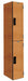 Lckr 2x1Lckr Lt Wood 72 x12 x18 Assm