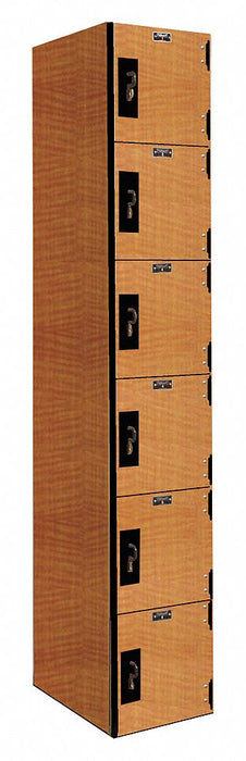 Lckr 6x1Lckr Light Wood 72 x12 x18 Assm