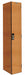 Lckr 1x1Lckr Lt Wood 72 x12 x18 Assm