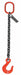 Chain Sling 1/2 in Size G100 14 ft L SOS