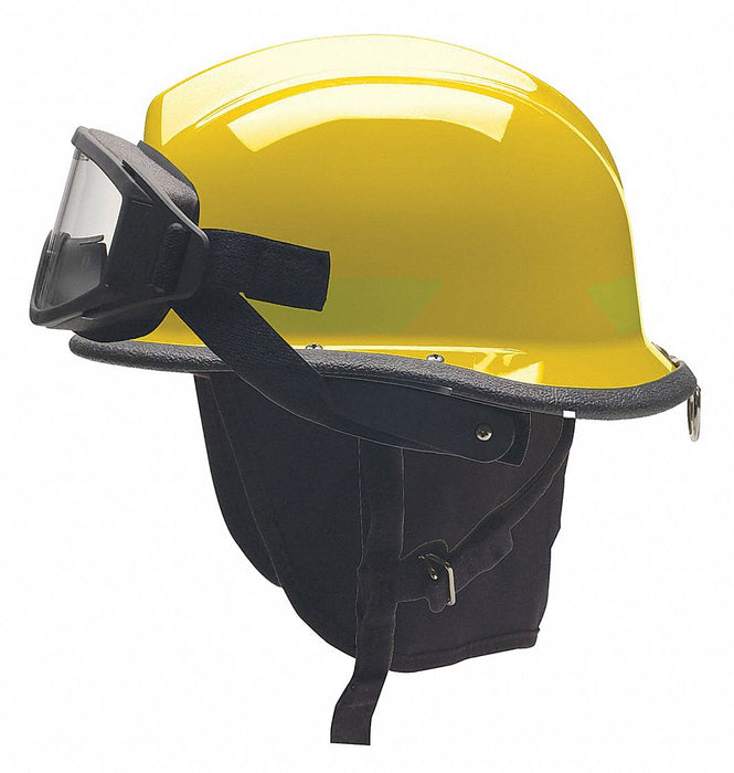Fire Helmet Quick Release 3-Point Yellow