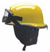 Fire Helmet Quick Release 3-Point Yellow