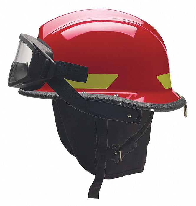 Fire Helmet Ultem(R) Shell Red