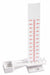 White Plastic Horizontal  Vertical