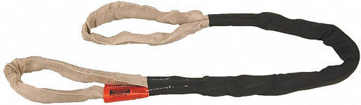 Round Sling Flat Eye 10 L 33600 lb Cap.