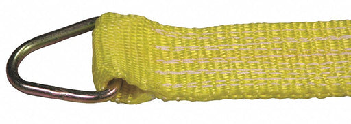 Tie Down Strap D-Ring Yellow