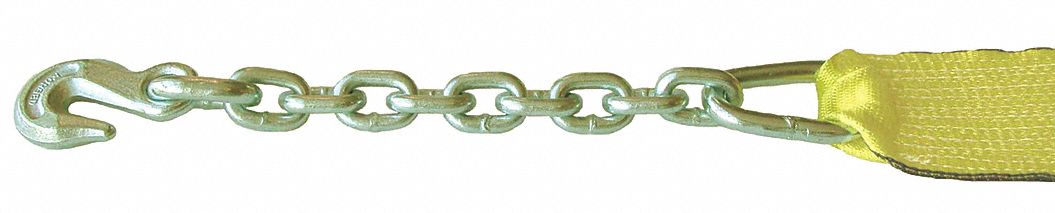 M6831 Tie Down Strap Grab-Hook Yellow