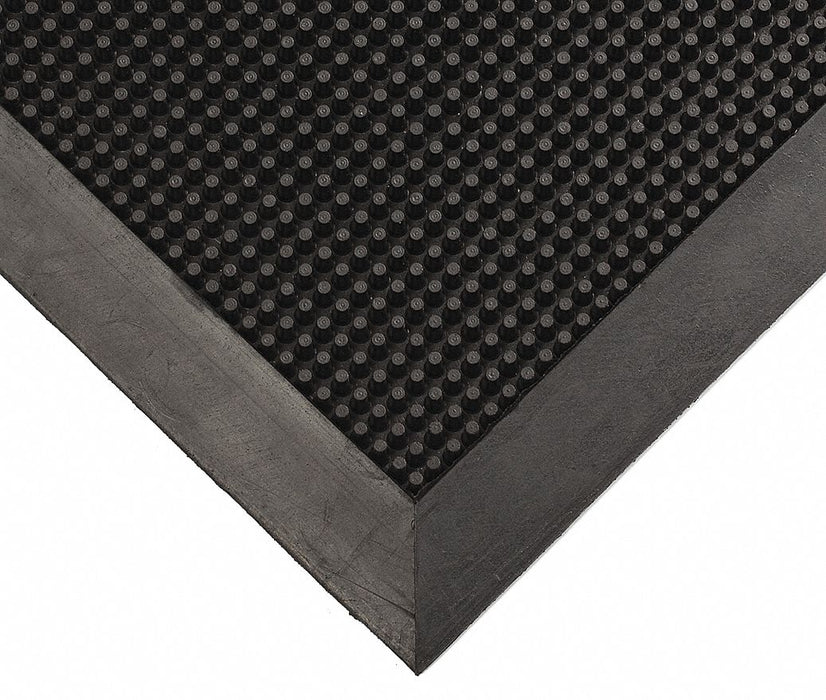 Carpeted Entrance Mat Blk 2ft 4 x3ft 10 