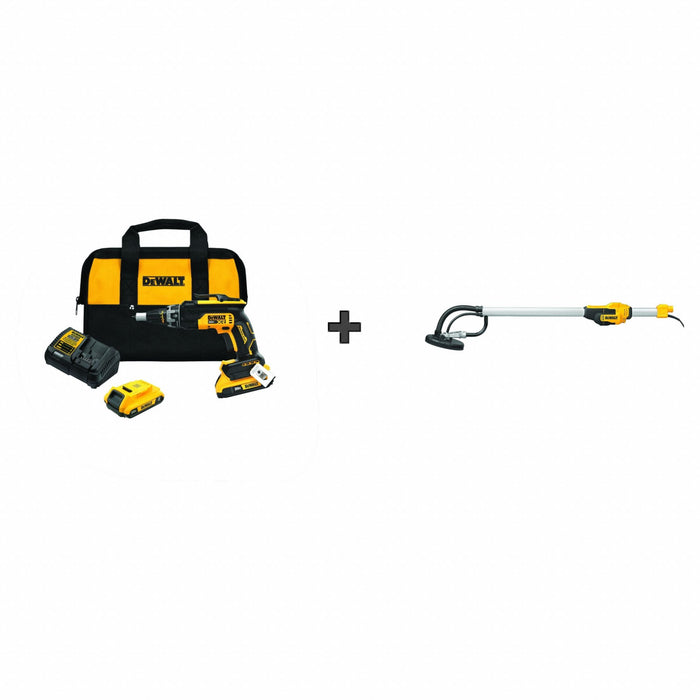 Drywall Sander w/ Bonus Screwgun