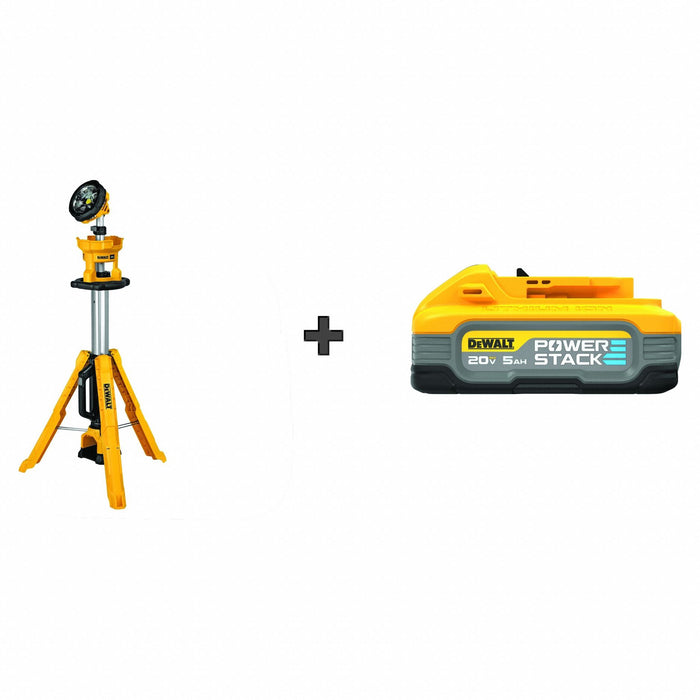 Cordless Tripod Light 20V w/Battery