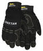Gloves Mechanic Hook/Loop Wrist Blk PR