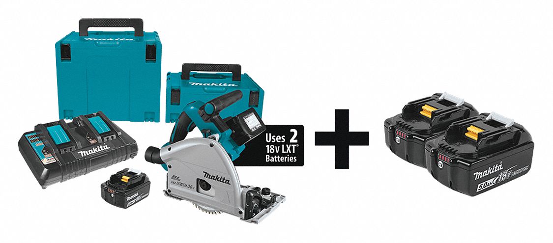 Cordless Circ Saw Kit 6-1/2 in Blade Dia