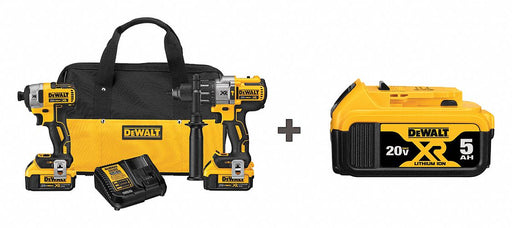 Cordless Combination Kit 2 Tools 20V DC