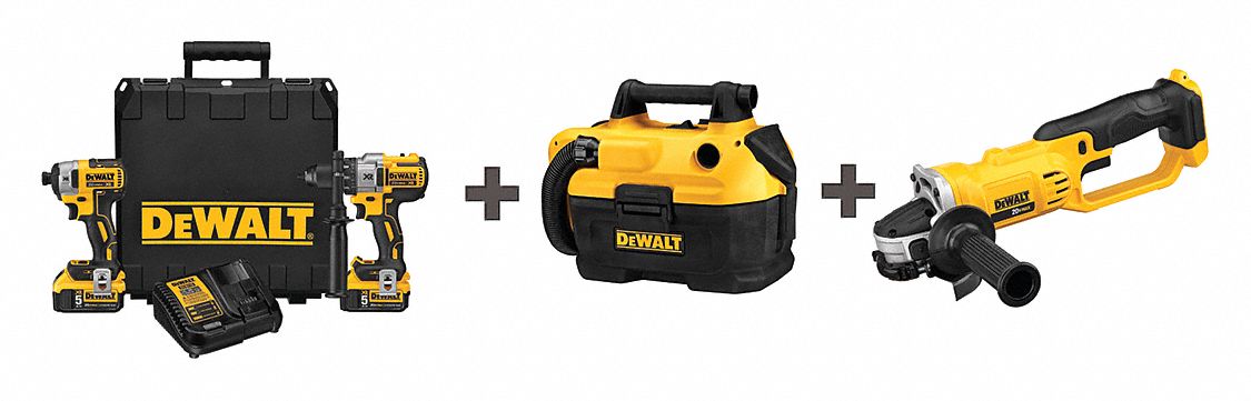 Cordless Combination Kit 4 Tools 20V DC